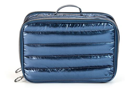 Imagen 3 de 3 de Organizador Azul Metalico Grande