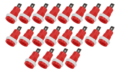 Conector Hembra Banana Socket, 20 Unidades/juego De 4 Mm/0.1