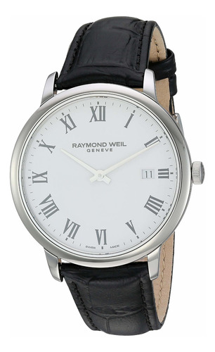 Reloj Hombre Raymond Weil 5485-stc-00 Cuarzo Pulso Negro En 