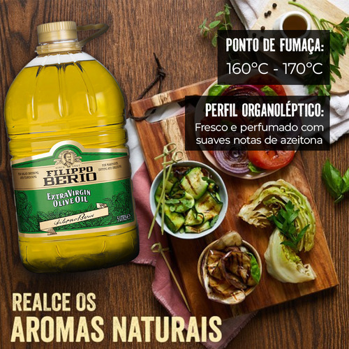 Azeite De Oliva 5 Litros Extra Virgem Italiano Filippo Berio