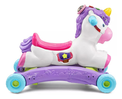 Juguete Didáctico Montable Luces Sonidos Vtech Unicornio