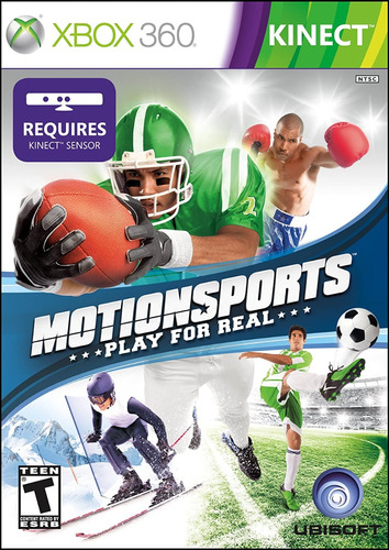 Motionsports Play For Real Xbox 360 Físico Sellado