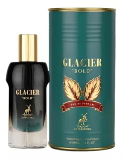 Perfume unissex Maison Alhambra Glacier Bold Edp 100ml, spray EDP masculino, 100 ml para homens