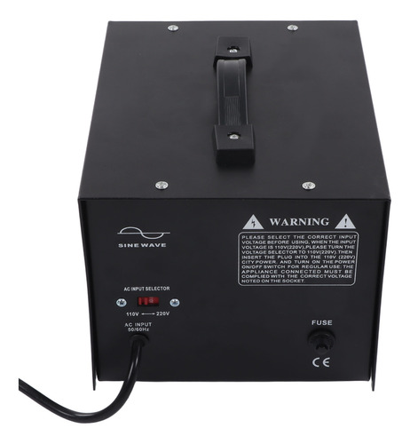 Potencia Del Convertidor De Voltaje Step Up Transformer De 1