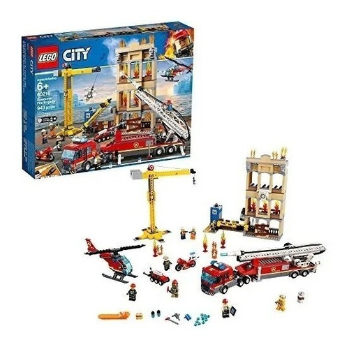 Lego City Gran Estación Central De Bomberos 60216 Oferta