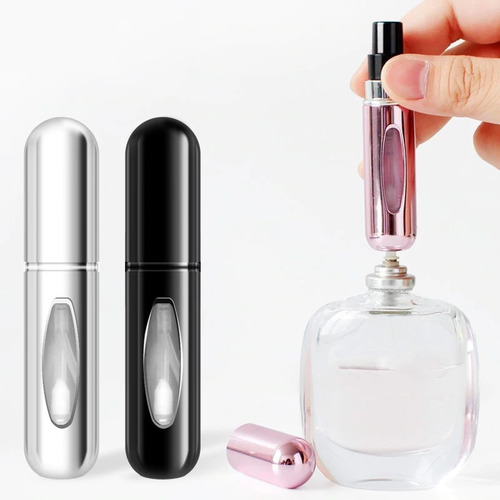 Imagen 1 de 5 de Mini Perfumero Portatil Recargable 5ml Ideal Viajes Colores