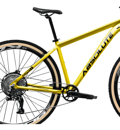Bicicleta Aro 29 Absolute Nero 5 12v Com Freios Hidráulicos Cor Amarelo