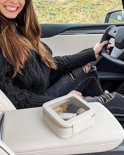 Bolsa De Maquillaje Transparente, Organizador De Viaje Tsa