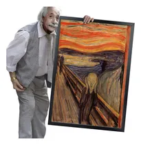 Comprar Quadro Moldura Pinturas E Artes Famosas Classicas F 84x60cm