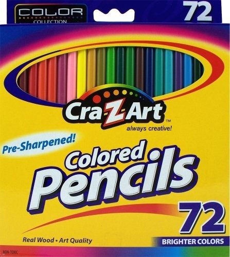 Lápices De Colores Cra-z-art, 72 Unidades.