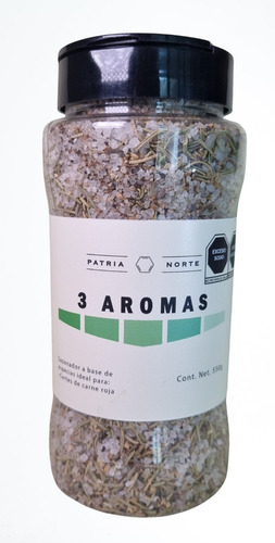 Sazonador 3 Aromas Patria Norte Pet 550 G