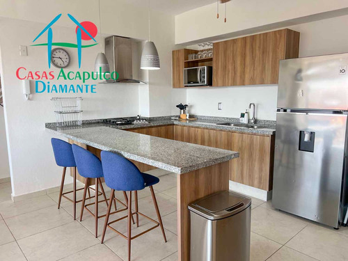 Cad Altamar Calypso 601. Terraza Con Vista A Las Albercas