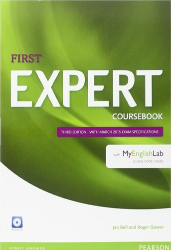 Expert First 3rd Edition Coursebook Cd & Myenglishlab