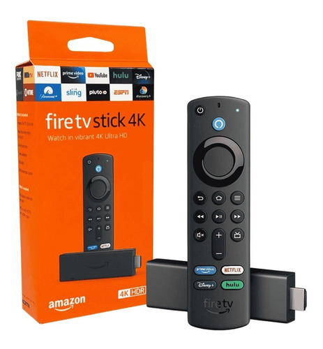 Amazon Fire Stick 4k 3ra Generación Control De Voz Alexa