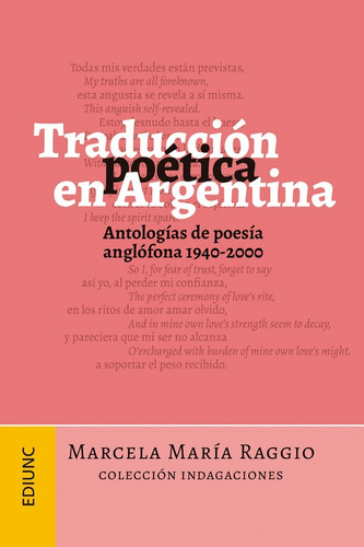 Traducción Poética En Argentina