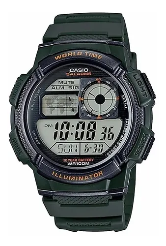 Reloj casio hombre deportivo sumergible hotsell