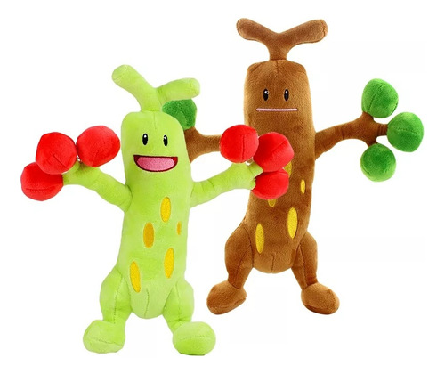 Sudowoodo Y Sudowoodo Shiny Set 2 Peluches Pokémon Tipo Roca