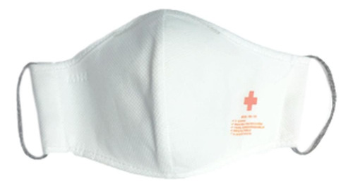 Cubreboca VentDepot MXWHC-024 de non woven polipropileno x 10 unidades color blanco