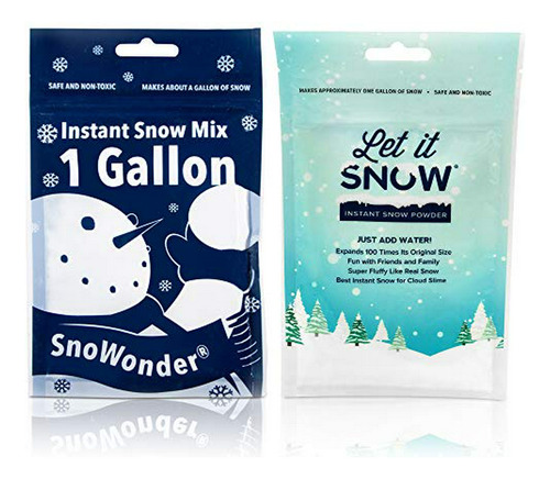 Polvo Instantáneo Para Nieve Artificial Snowonder