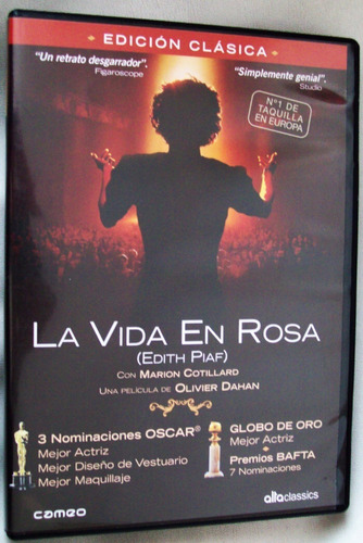 La Vida En Rosa La Vie En Rose Edith Piaf Dahan Dvd Original