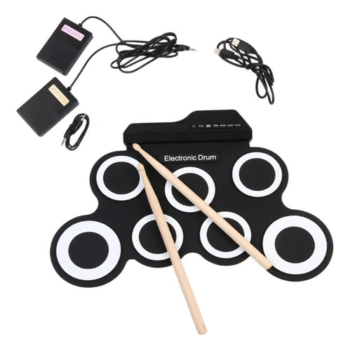 Tambores Electrónicos Usb Plegables Hand Reel Jazz Drums