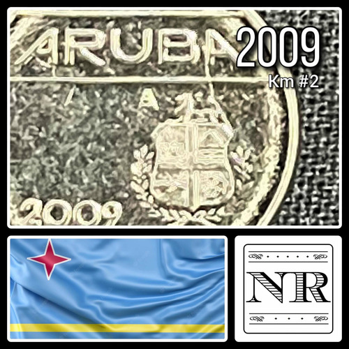 Imagen 1 de 4 de Aruba - 10 Cents - Año 2009 - Km # 2 - Caribe