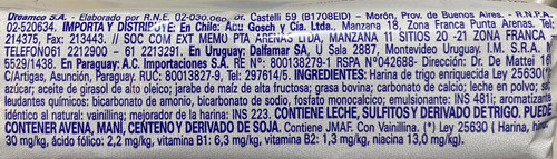 Galletitas Okebon Para Compartir Sabor Leche Clásica X 273 G