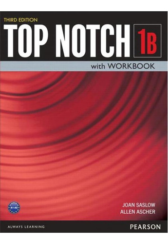 Top Notch 1b - Student's Book With Workbook - Third Edition