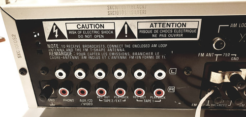 Receiver Technics Sa-410, New Class A, Entrada Tornamesa (Usado)
