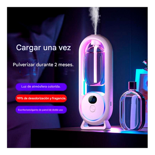 Aromatizante De Ambiente Automatico Difusor Recargable