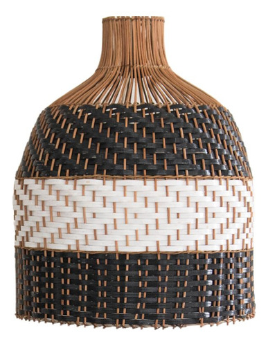 Lámpara De Techo Colgante Rattan Natural Tripiti - Casa Kos