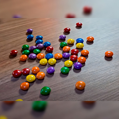 Confeito De Chocolate Coloreti Festa Vem Com 18 Unidades