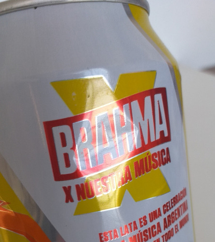 Brahma 9 Latas Dif's Cantantes Carnaval Dorada Y Otras (204)