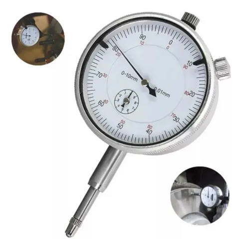 Reloj Comparador Calibrador De Torno Con Base Magnética