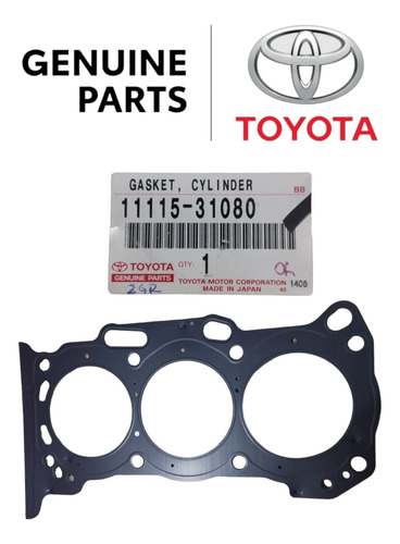 Empacadura De Camara Toyota Camry 2gr ( Metálica) Izquierda 