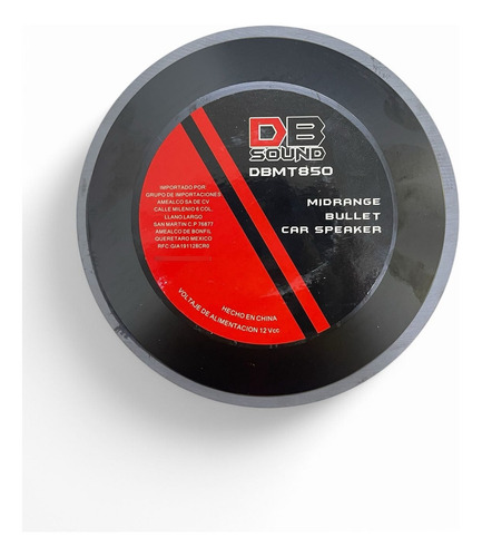 Db Sound Master Dbmt850 8pulg 800w Max Negro