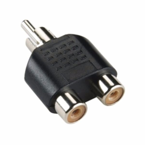 Adaptador Rca Macho / 2 Hembras Rca Divisor X2 Unidades