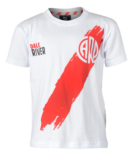 Remera Niño River Plate Banda Estampada Licencia Oficial!!