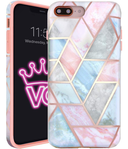 Velvet Caviar Compatible Con iPhone 8 Plus 7 Plus Funda Con