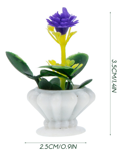 8 Unidades De Decoración Para Macetas, Minicasa, Modelo Bons