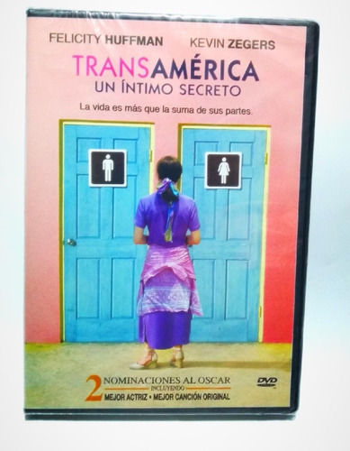 Transamérica Un Íntimo Secreto Felicity Huffman Película Dvd