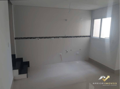 Cobertura Com 2 Dormitórios À Venda, 121 M² Por R$ 520.000,00 - Vila Alpina - Santo André/sp - Co0595