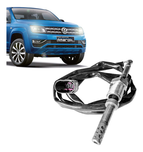 Sensor Temperatura Escape Volkswagen Amarok Motor 2.0 