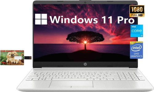 Laptop Empresarial Hp 15, Pantalla Ips 15.6 Fhd, Intel Core 