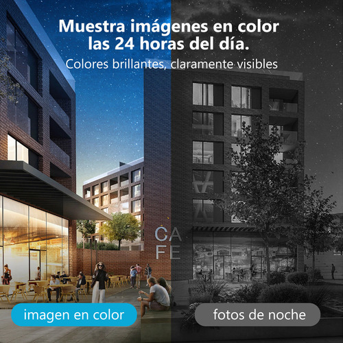 Cámara PTZ Wifi 8MP, 5G, doble lente, zoom 8x, impermeable IP66, con alarma y seguimiento automático, ideal para vigilancia exterior a todo color.
