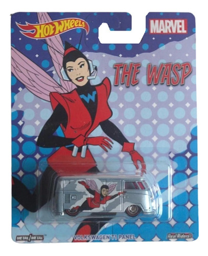 Hot Wheels Volkswagen T1 Panel  #the Wasp Marvel!