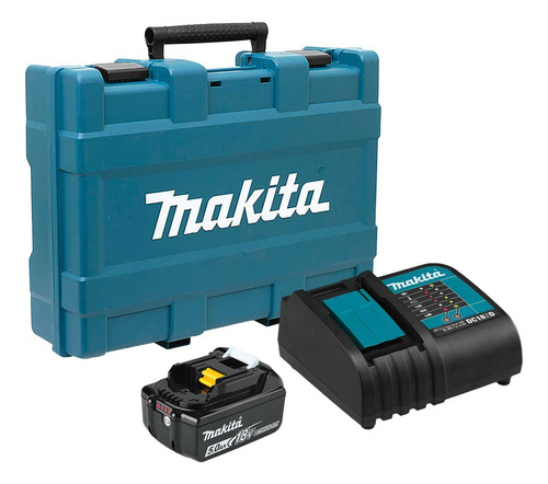 Rotomartillo + Llave Impacto Makita 18v + Linterna + Puntas