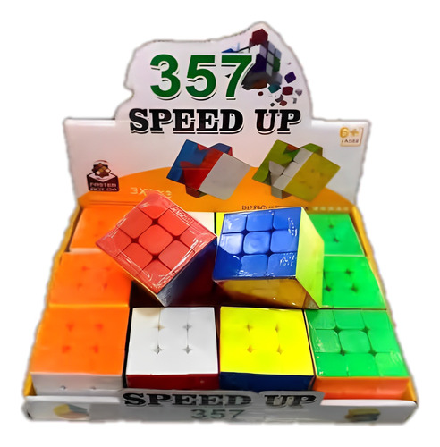 Cubo Rubik De Color Speed Up Caja X12 Unidades