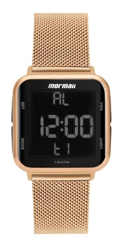 Relógio Mormaii Digital Dourado Mo6600af/8j
