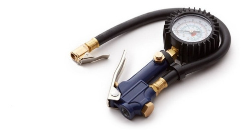 Medidor Inflador Neumaticos Con Manometro Bremen 220psi